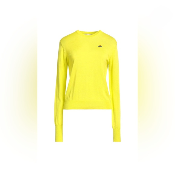 Vivienne Westwood Lime Green Knit Sweater